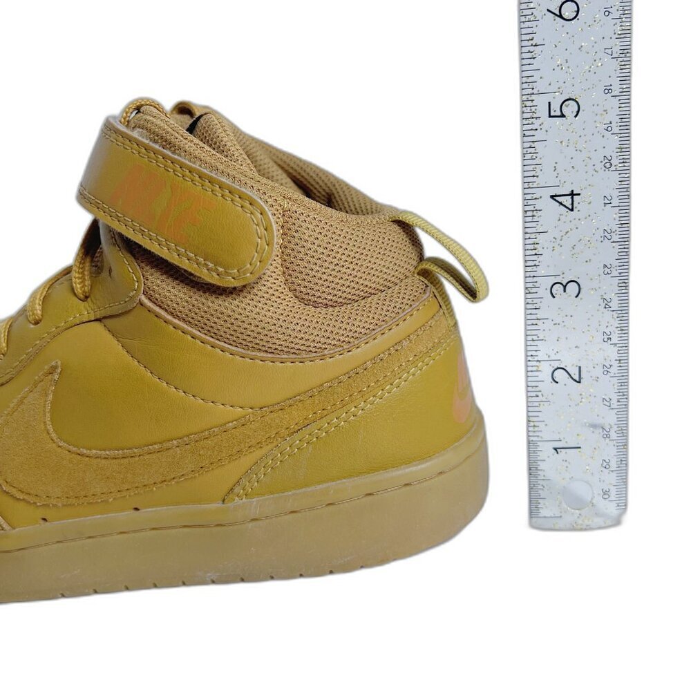 Nike Court Borough Mid 2 Leather Sneakers High Top Athletic Shoes Size 6Y - Picture 8 of 12